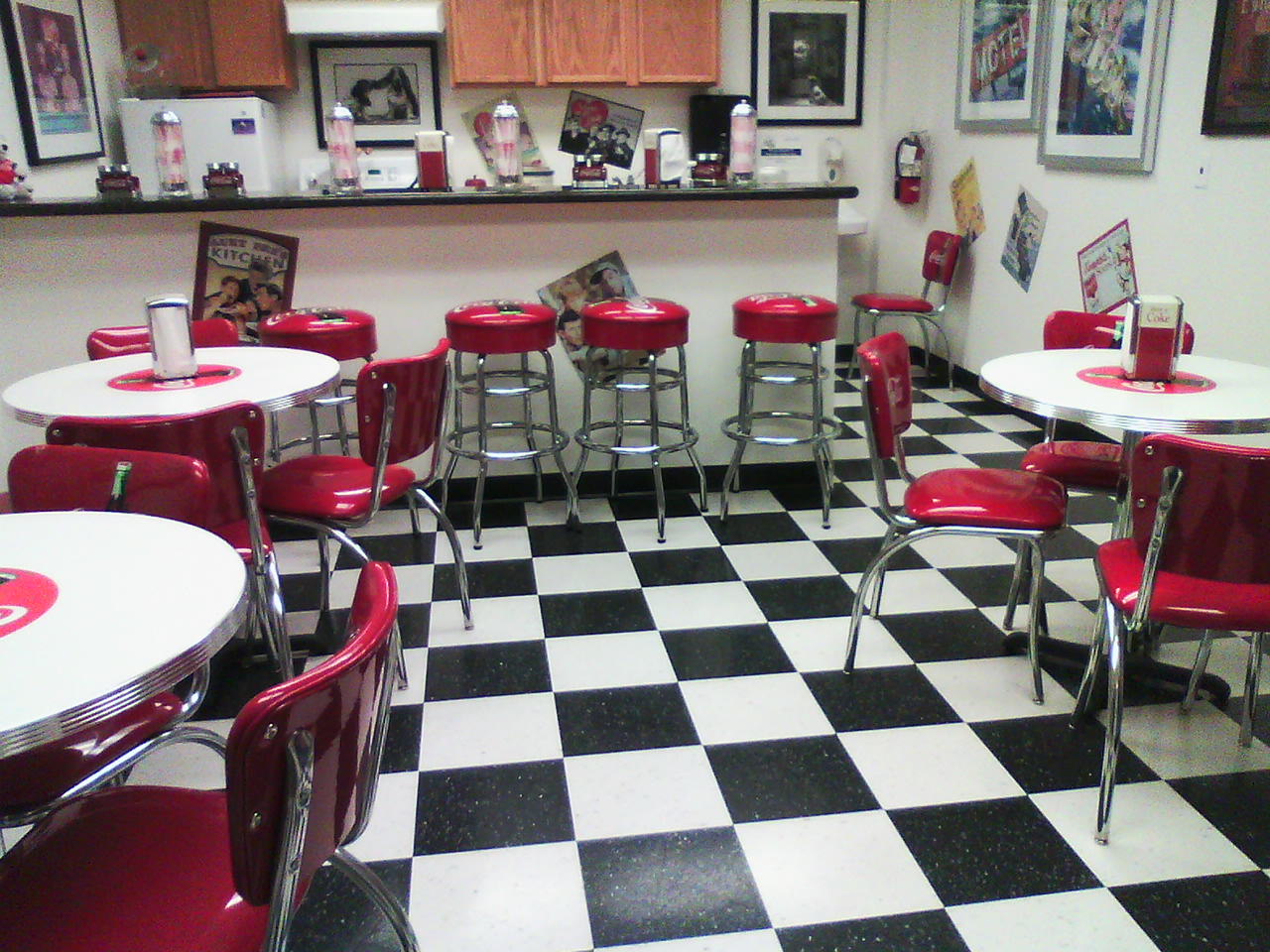 CocaCola Room at
                    Dry Creek Soda Fountain