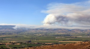 Fire from Viewpoint
        on I-82