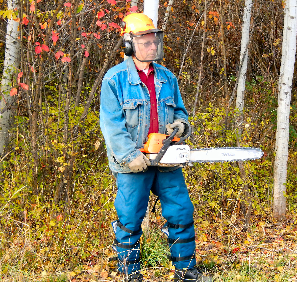 John in chainsaw rigging