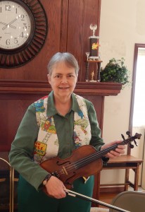 Nancy in Hoedown vest