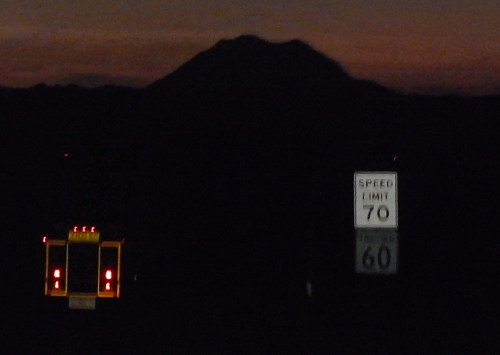 speed limit Mt.Rainier