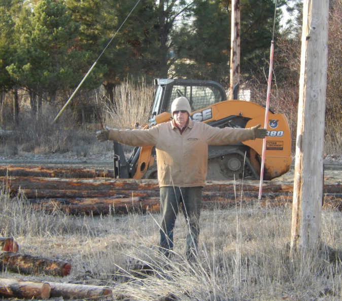 John demos distance to main
        utility pole for our houses